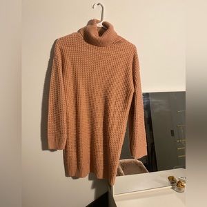 Missguided petite blush pink sweater dress | US 2/4